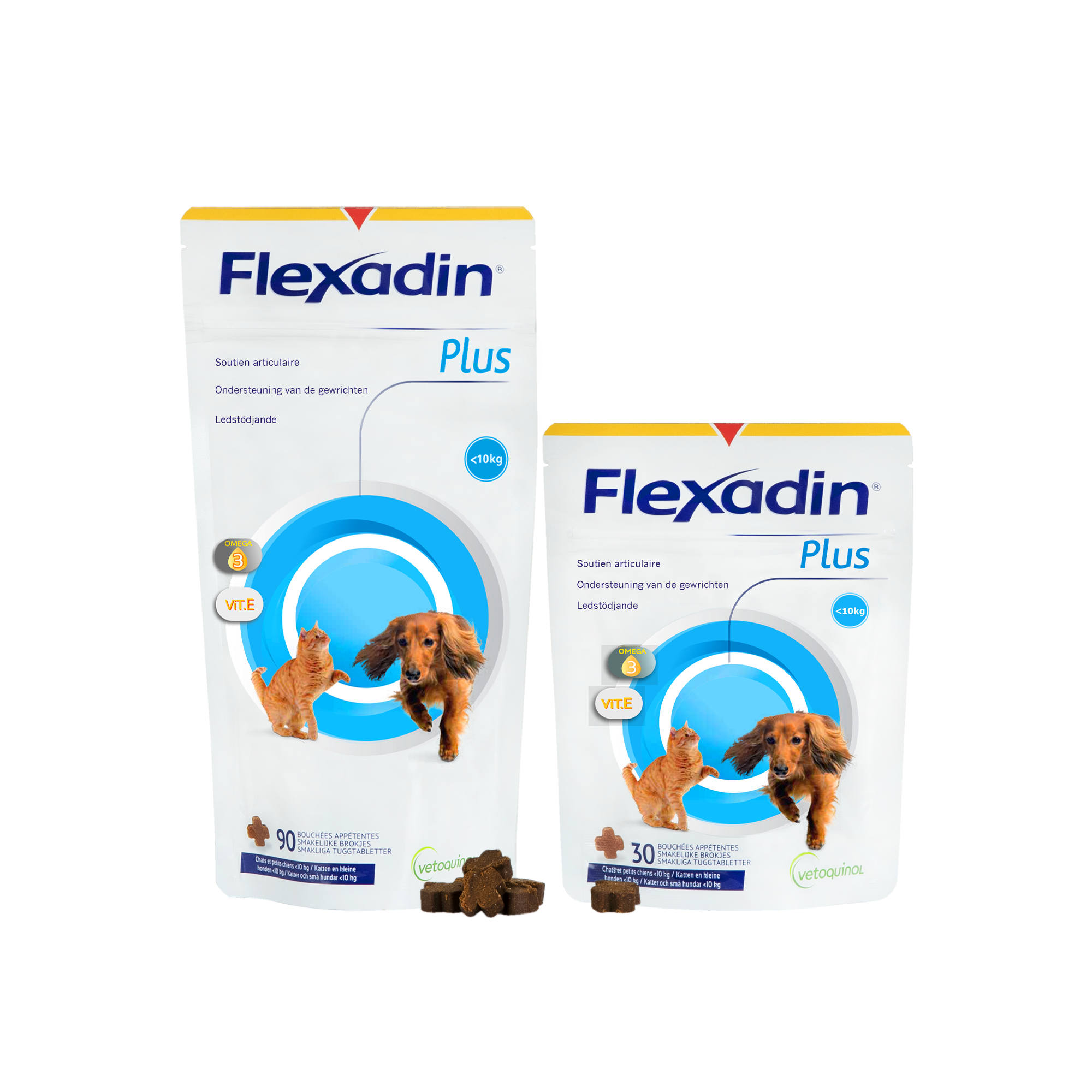 FLEXADIN PLUS Mini pour Petit Chien et Chat - Sachet de bouchées